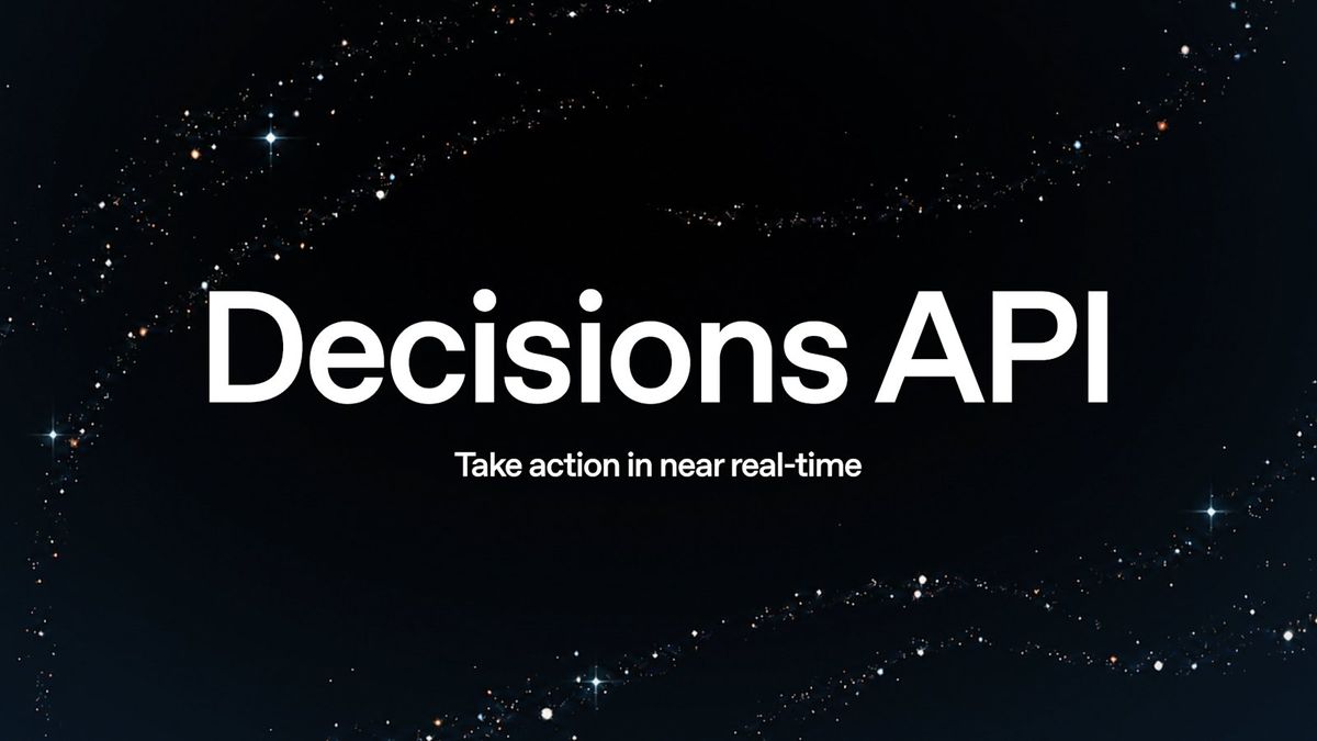 OpenAI DevDay 2026, AI에게 ‘전용 컴퓨터’를 줬다 - dots·GPT-6.1 Sol·Pro 500·ChatGPT Space까지, 25개 발표와 이용 조건 한눈에 보기 Decisions API 발표 이미지 (OpenAI)