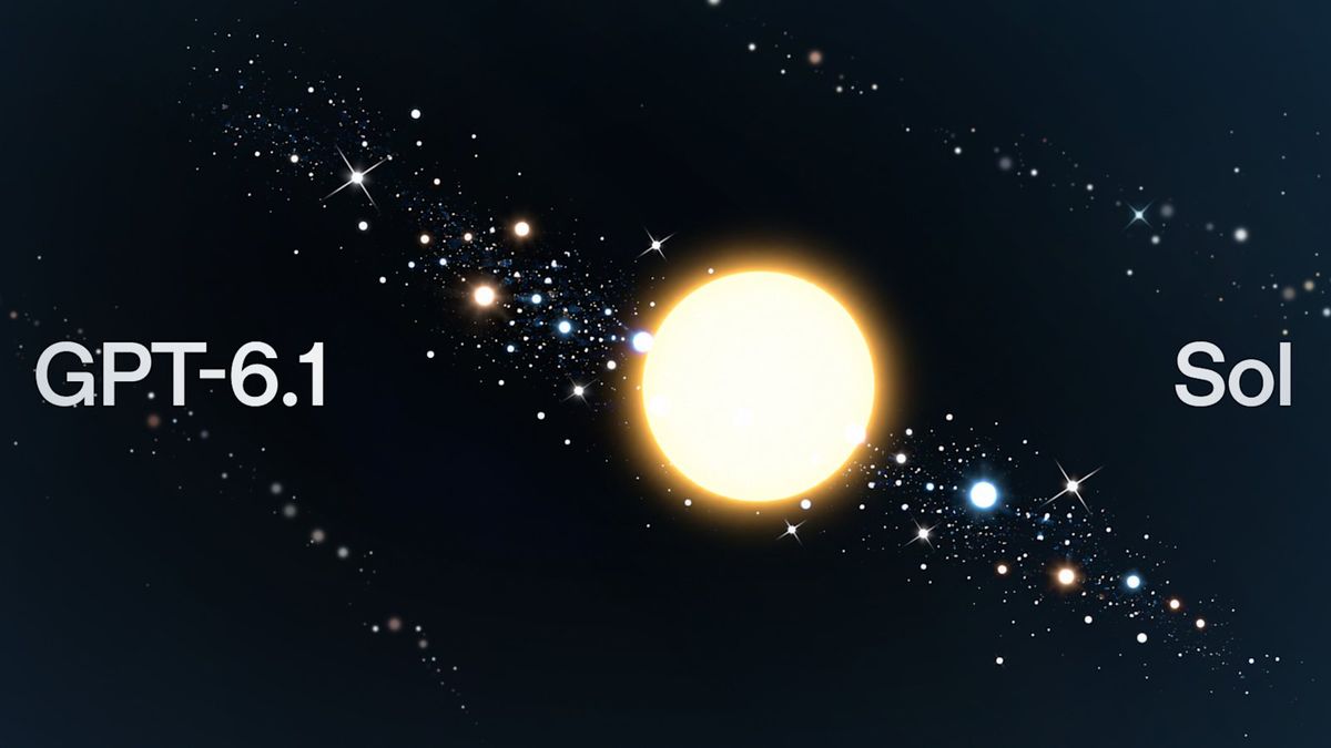 OpenAI DevDay 2026, AI에게 ‘전용 컴퓨터’를 줬다 - dots·GPT-6.1 Sol·Pro 500·ChatGPT Space까지, 25개 발표와 이용 조건 한눈에 보기 GPT-6.1 Sol 발표 이미지 (OpenAI)