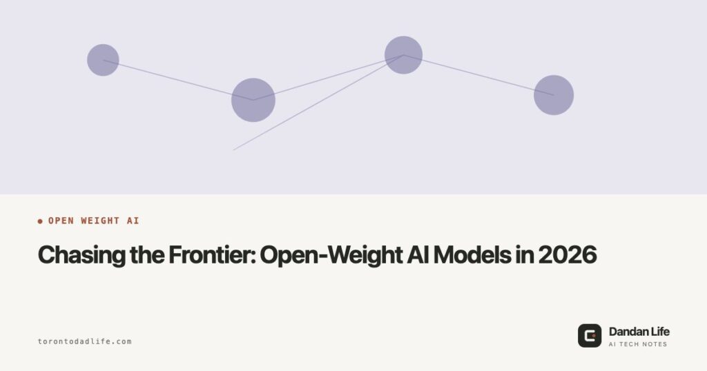OG: Chasing the Frontier: Open-Weight AI Models in 2026